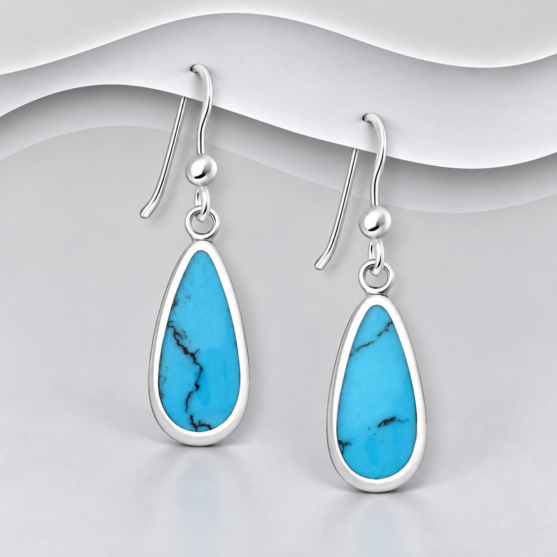 925 Sterling Silver Stone Set Earrings