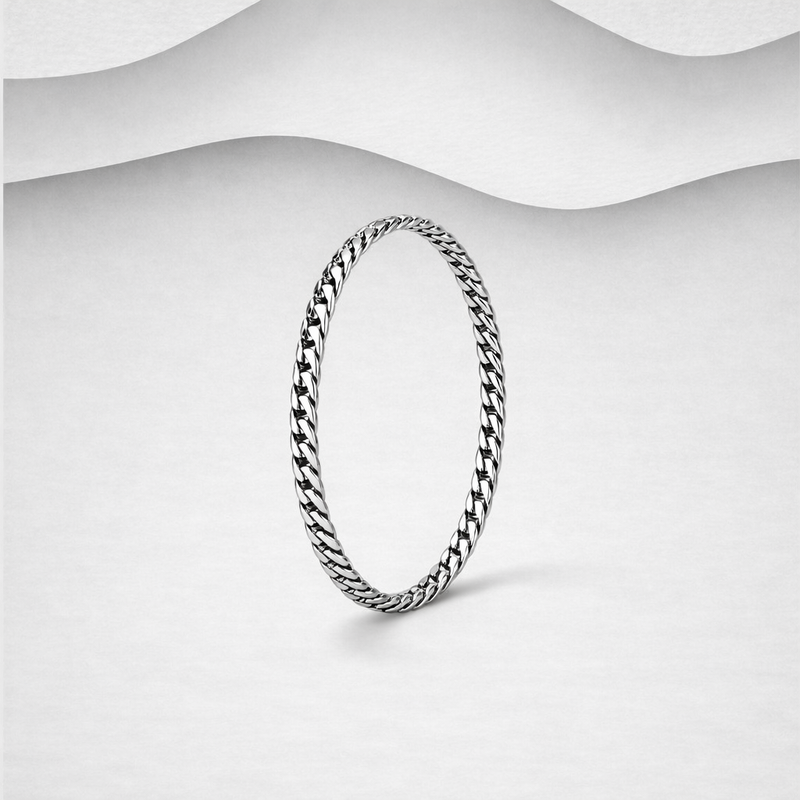 925 Sterling Silver Non-Opening Bangles Collection