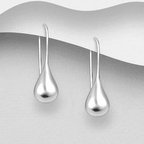 925 Sterling Silver Drop Earrings