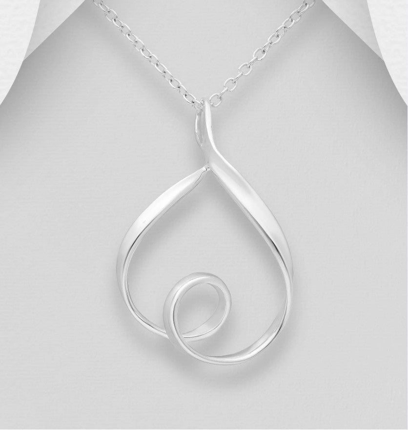 Plain Silver  Pendants