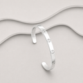925 Sterling Silver Cartier Inspired Cuff Bangle – 60mm, 32g