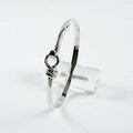 925 Solid Sterling Silver Designer Inspired Bangle, Heavier, With a Double Twist Design Element