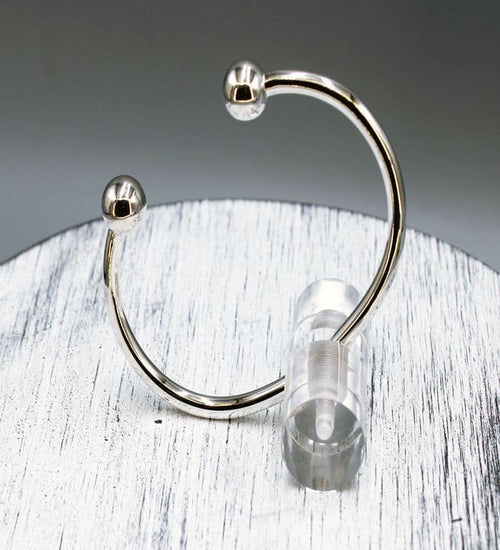 925 Solid Sterling Silver Torque Bangle - Designed To Suit Both Men and Women.