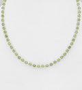 925 Sterling Silver Gemstone Beaded Necklace  Choose from 5 Stunning Gemstones