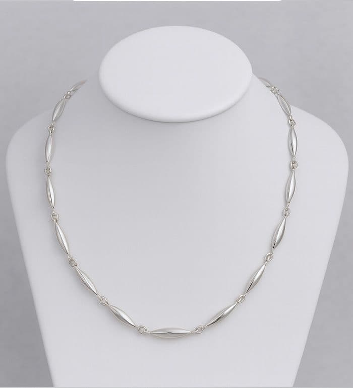 925 Sterling Silver, Hand Crafted Solid Twisted Link  - Exclusive Design