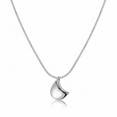 925 Sterling Silver Solid Hand Crafted Pendant & Chain - Exclusive Design