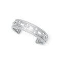 925 Sterling Silver Solid Hermes Style  Cuff Bangle. An Exclusive Design, Hand Crafted