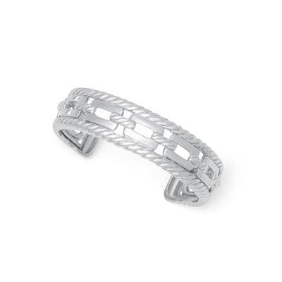 925 Sterling Silver Solid Hermes Style  Cuff Bangle. An Exclusive Design, Hand Crafted