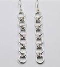 925 Sterling Silver Tulip Flower Drop Earring