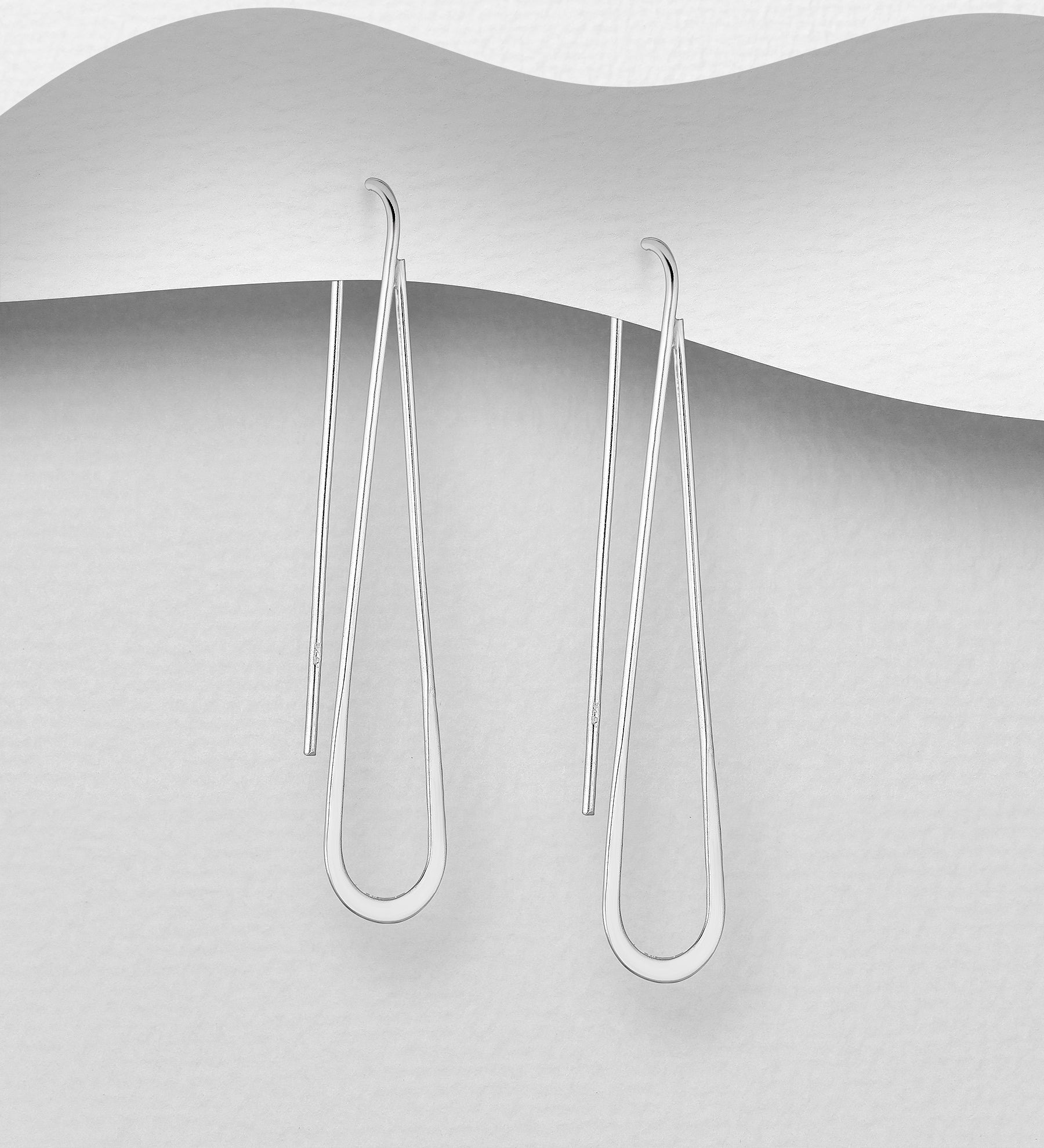 925 Sterling Silver Hook Earrings