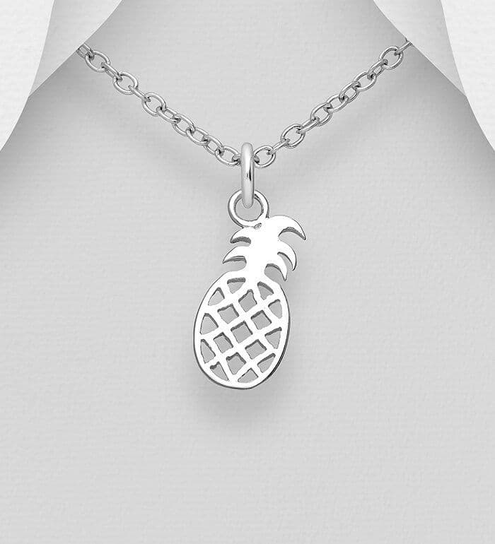 Add a touch of tropical style to your jewelry collection with this stunning 925 Sterling Silver