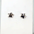 Solid Handcrafted 925 Sterling Silver Star Stud Earrings  Shine Bright Every Day