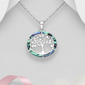 Tree of life pendant with subtle bottom props